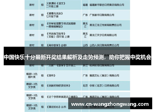 中国快乐十分最新开奖结果解析及走势预测，助你把握中奖机会