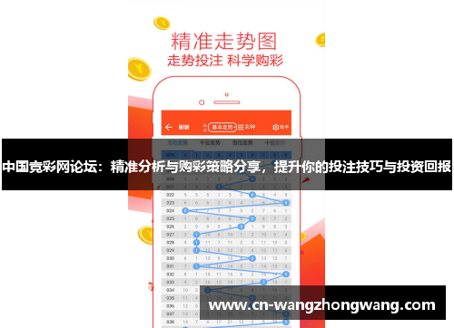 中国竞彩网论坛：精准分析与购彩策略分享，提升你的投注技巧与投资回报